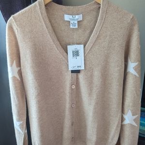 Gorgeous Magaschoni 100% Cashmere Cardigan Sweater. Size M.